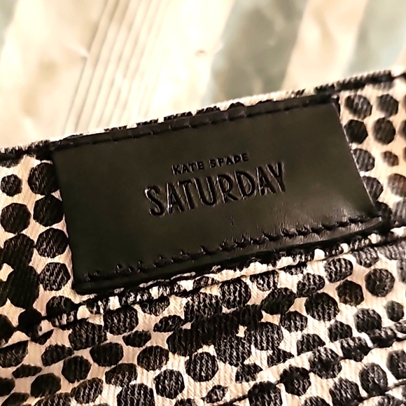 Kate Spade Saturday Geometric Jeans Size 28 - Picture 4 of 6